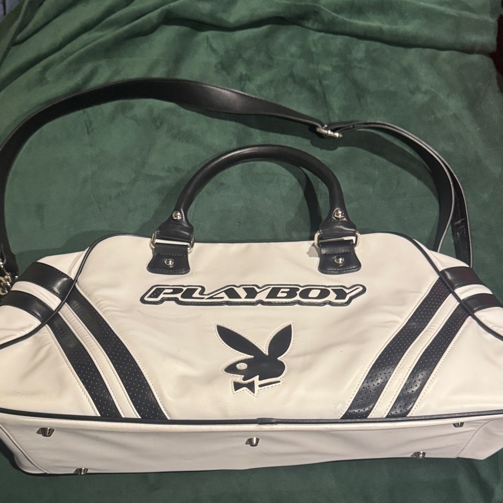 PLAYBOY Monochrome Travel Bag